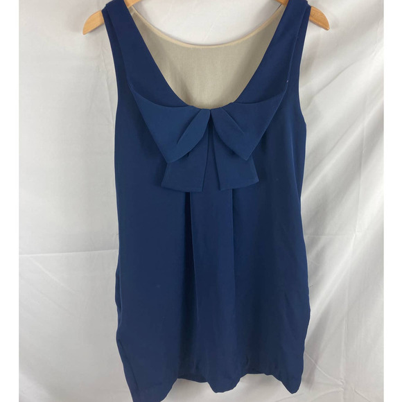 FRNCH Sheath Dress with Back Bow Accent S - Picture 1 of 3